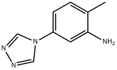 2-METHYL-5-(4H-1,2,4-TRIAZOL-4-YL)ANILINE Structure