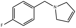 1-(4-fluorobenzyl)-2,5-dihydro-1H-pyrrole Struktur