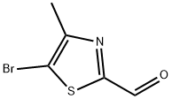 5-BroMo-4-Methylthiazole-2-carbaldehyde Structure
