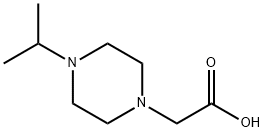 (4-ISOPROPYL-PIPERAZIN-1-YL)-ACETIC ACID Structure