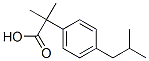 Benzeneacetic acid, -alpha-,-alpha--dimethyl-4-(2-methylpropyl)- (9CI) Structure
