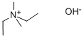 DIETHYLDIMETHYLAMMONIUM HYDROXIDE Struktur