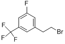 1-(2-BROMOETHYL)-3-FLUORO-5-(TRIFLUOROMETHYL)BENZENE Structure