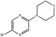 4-(5-BROMO-2-PYRAZINYL)MORPHOLINE Structure