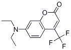 7-diethylamino-4-(trifluoromethyl)chromen-2-one Structure