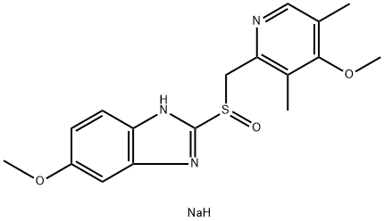 奥美拉唑钠,95510-70-6,结构式