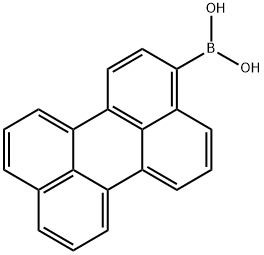 3-苝硼酸, 955121-20-7, 结构式