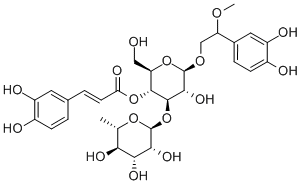 紫葳新苷, 95519-12-3, 结构式