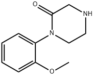 1-(2-METHOXY-PHENYL)-PIPERAZIN-2-ONE Structure
