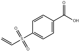 4-Vinylsulfonylbenzoic acid Struktur