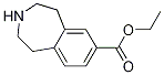 1H-3-BENZAZEPINE-7-CARBOXYLIC ACID, 2,3,4,5-TETRAHYDRO-, ETHYL ESTER Structure