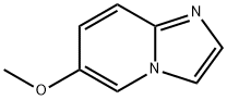 6-メトキシイミダゾ[1,2-a]ピリジン 化学構造式