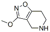 Isoxazolo[4,5-c]pyridine, 4,5,6,7-tetrahydro-3-methoxy- (9CI) Structure