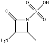 3-AMINO-2-METHYL-4-OXO-AZETIDINE-1-SULFONIC ACID Structure