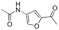 Acetamide, N-(5-acetyl-3-furanyl)- (9CI) Struktur