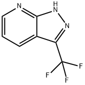 3-(三氟甲基)-1H-吡唑并[3,4-B]吡啶,956010-87-0,结构式
