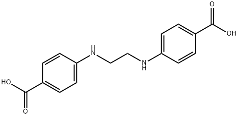 4,4’-(Ethylenediimino)dibenzoic Acid, 95627-01-3, 结构式