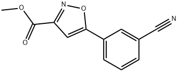 Methyl 5-(3-Cyanophenyl)isoxazole-3-carboxylate