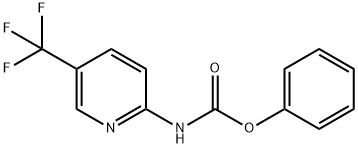 Phenyl [5-(trifluoromethyl)pyridin-2-yl]carbamate Structure