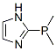 1H-Imidazole,  2-(dimethylphosphino)- Structure