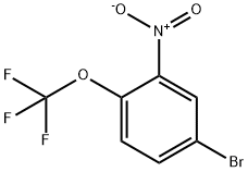 3-NITRO-4-(TRIFLUOROMETHOXY)BROMOBENZENE Struktur
