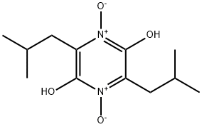 3,6-双(2-甲基丙基)-2,5-吡嗪二醇 1,4-二氧化物 结构式
