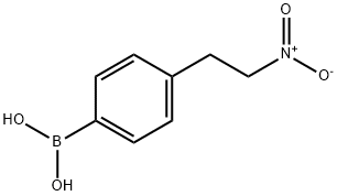 4-(2-Nitroethyl)phenylboronic acid Structure