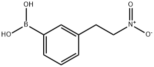 3-(2-NITROETHYL)PHENYLBORONIC ACID, 957034-42-3, 结构式