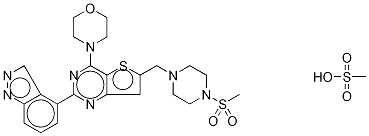 GDC0941, 957054-33-0, 结构式