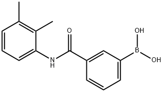 3-(2,3-二甲基苯基氨甲酰基)苯硼酸, 957060-99-0, 结构式