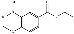 5-(ETHOXYCARBONYL)-2-METHOXYPHENYLBORONIC ACID, 957062-53-2, 结构式