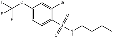 2-Bromo-N-butyl-4-(trifluoromethoxy)benzenesulfonamide price.
