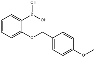 2-(4'-Methoxybenzyloxy)phenylboronic acid Structure