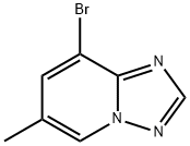 8-Bromo-6-methyl-[1,2,4]triazolo[1,5-a]pyridine Struktur