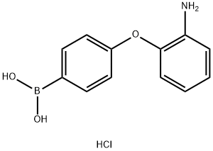 4-(2-Aminophenoxy)phenylboronic acid, HCl Structure