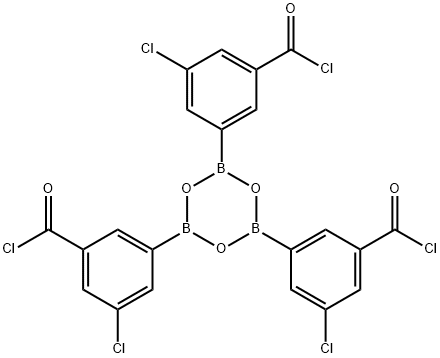 3-chloro-5-(oxoboryl)benzoyl chloride Structure