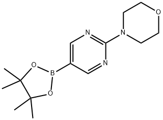 957198-30-0 2-モルホリノ-5-(4,4,5,5-テトラメチル-1,3,2-ジオキサボロラン-2-イル)ピリミジン