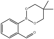 (2-FORMYLPHENYL)BORONIC ACID NEOPENTYL GLYCOL ESTER Structure