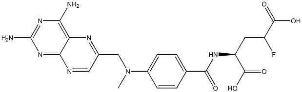 Fluoromethotrexate 结构式