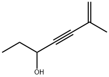 6-METHYL-6-HEPTEN-4-YN-3-OL Structure