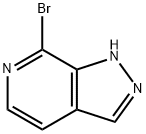 7-BROMO-1H-PYRAZOLO[3,4-C]PYRIDINE Struktur