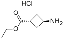 trans-3-Aminocyclobutanecarboxylic  acid  ethyl  ester  hydrochloride Struktur