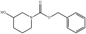 1-N-CBZ-3-HYDROXY-PIPERIDINE Struktur