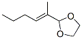 1,3-Dioxolane,  2-(1-methyl-1-pentenyl)-  (9CI) Structure
