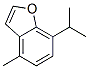 Benzofuran, 4-methyl-7-(1-methylethyl)- (9CI) Structure