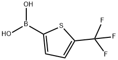 5-Trifluoromethyl-thiophene-2-boronic acid
 Structure