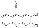 9-Acridinecarbonitrile,  2,3-dichloro- Structure