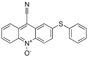 9-Acridinecarbonitrile,  2-(phenylthio)-,  10-oxide|