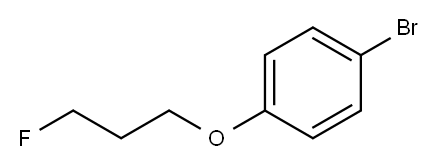 1-Bromo-4-(3-fluoro-propoxy)-benzene
 Structure