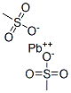 ビス(メタンスルホン酸)鉛(II) 化学構造式
